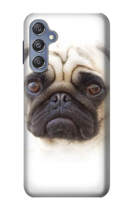 W1852 Pug Dog Hard Case and Leather Flip Case For Samsung Galaxy M34 5G