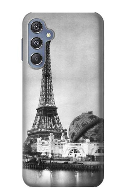 W2350 Old Paris Eiffel Tower Hard Case and Leather Flip Case For Samsung Galaxy M34 5G