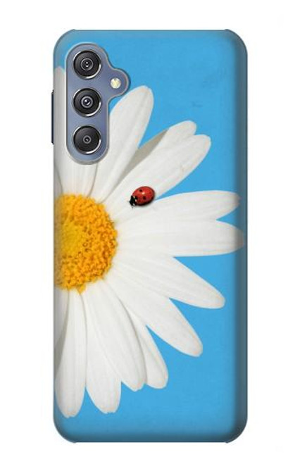 W3043 Vintage Daisy Lady Bug Hard Case and Leather Flip Case For Samsung Galaxy M34 5G