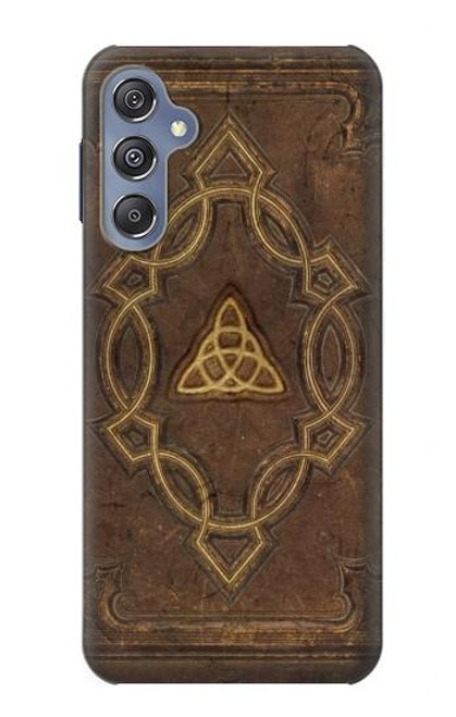 W3219 Spell Book Cover Hard Case and Leather Flip Case For Samsung Galaxy M34 5G