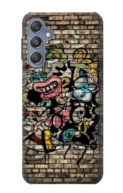 W3394 Graffiti Wall Hard Case and Leather Flip Case For Samsung Galaxy M34 5G