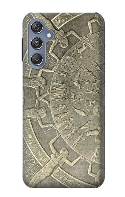 W3396 Dendera Zodiac Ancient Egypt Hard Case and Leather Flip Case For Samsung Galaxy M34 5G