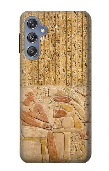 W3398 Egypt Stela Mentuhotep Hard Case and Leather Flip Case For Samsung Galaxy M34 5G