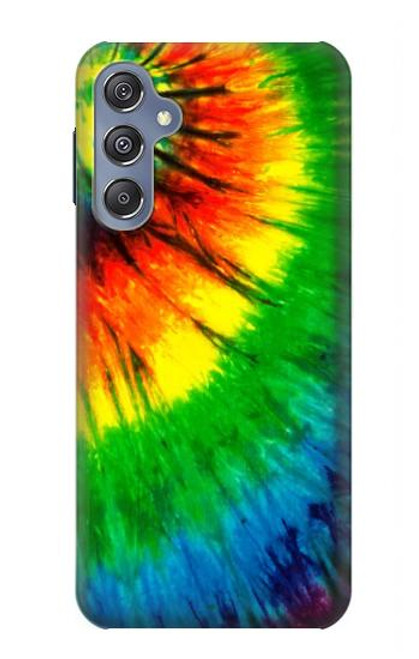 W3422 Tie Dye Hard Case and Leather Flip Case For Samsung Galaxy M34 5G