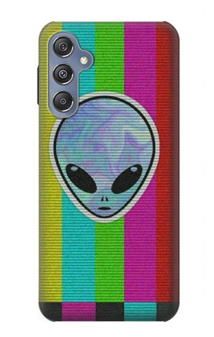 W3437 Alien No Signal Hard Case and Leather Flip Case For Samsung Galaxy M34 5G