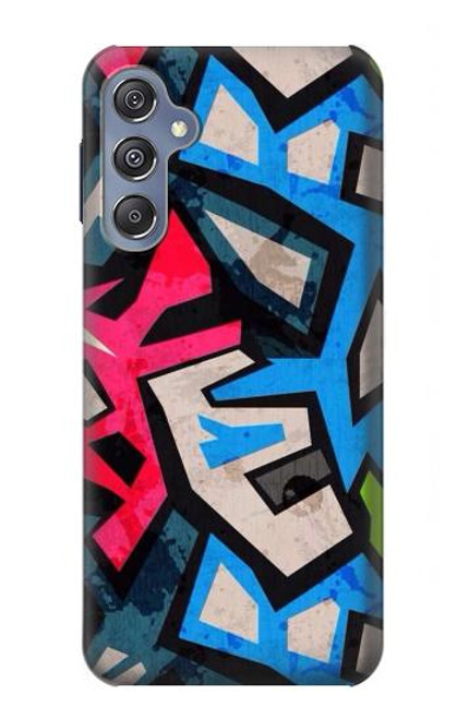 W3445 Graffiti Street Art Hard Case and Leather Flip Case For Samsung Galaxy M34 5G