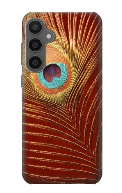 W0512 Peacock Hard Case and Leather Flip Case For Samsung Galaxy S23 FE