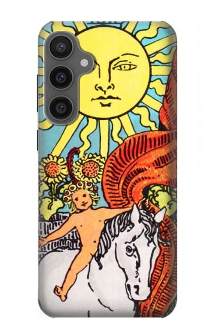 W0565 Tarot Sun Hard Case and Leather Flip Case For Samsung Galaxy S23 FE