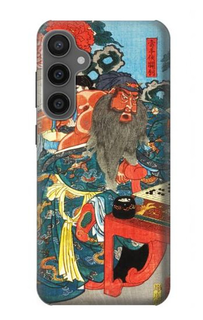 W1826 Utagawa Kuniyoshi Guan Yu Hard Case and Leather Flip Case For Samsung Galaxy S23 FE