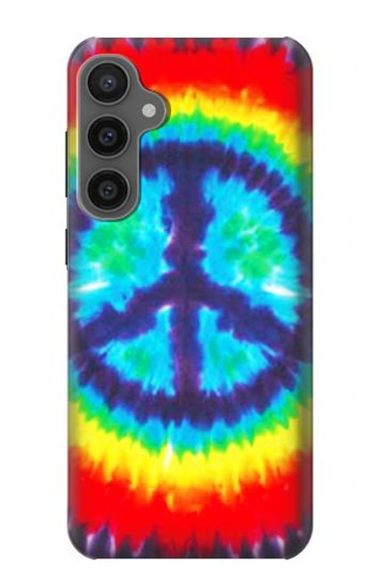 W1870 Tie Dye Peace Hard Case and Leather Flip Case For Samsung Galaxy S23 FE