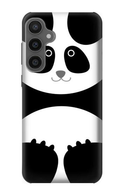 W2085 Panda Minimalist Hard Case and Leather Flip Case For Samsung Galaxy S23 FE