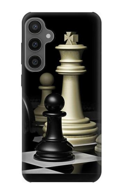 W2262 Chess King Hard Case and Leather Flip Case For Samsung Galaxy S23 FE