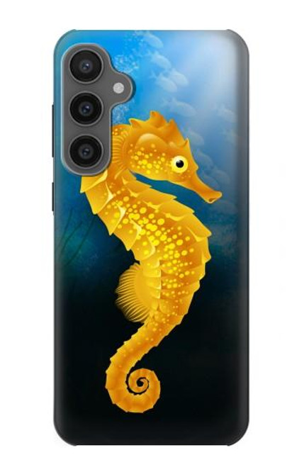 W2444 Seahorse Underwater World Hard Case and Leather Flip Case For Samsung Galaxy S23 FE