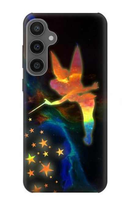 W2583 Tinkerbell Magic Sparkle Hard Case and Leather Flip Case For Samsung Galaxy S23 FE