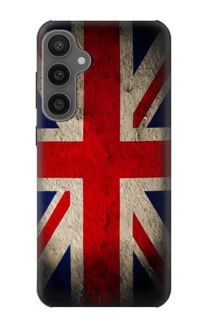 W2894 Vintage British Flag Hard Case and Leather Flip Case For Samsung Galaxy S23 FE