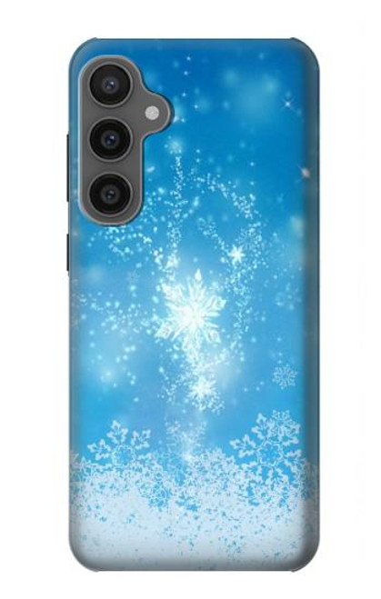 W2923 Frozen Snow Spell Magic Hard Case and Leather Flip Case For Samsung Galaxy S23 FE