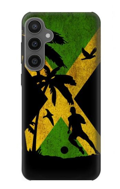 W2975 Jamaica Football Soccer Hard Case and Leather Flip Case For Samsung Galaxy S23 FE