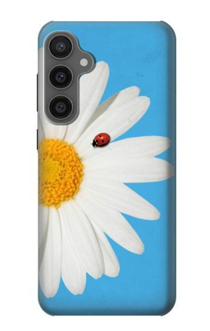 W3043 Vintage Daisy Lady Bug Hard Case and Leather Flip Case For Samsung Galaxy S23 FE