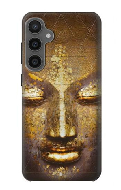 W3189 Magical Yantra Buddha Face Hard Case and Leather Flip Case For Samsung Galaxy S23 FE