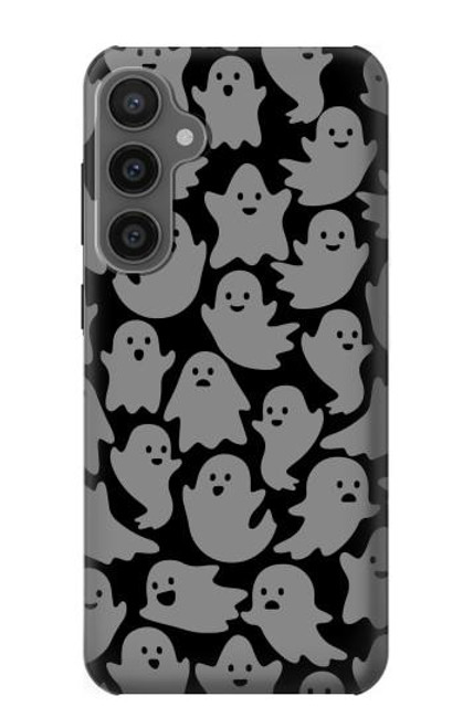 W3835 Cute Ghost Pattern Hard Case and Leather Flip Case For Samsung Galaxy S23 FE