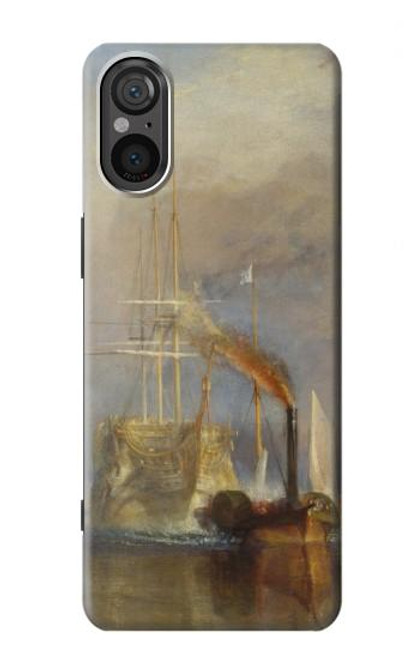 W3338 J. M. W. Turner The Fighting Temeraire Hard Case and Leather Flip Case For Sony Xperia 5 V