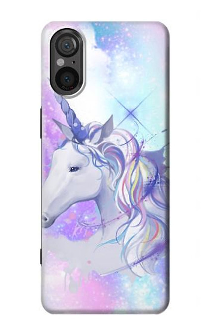 W3375 Unicorn Hard Case and Leather Flip Case For Sony Xperia 5 V