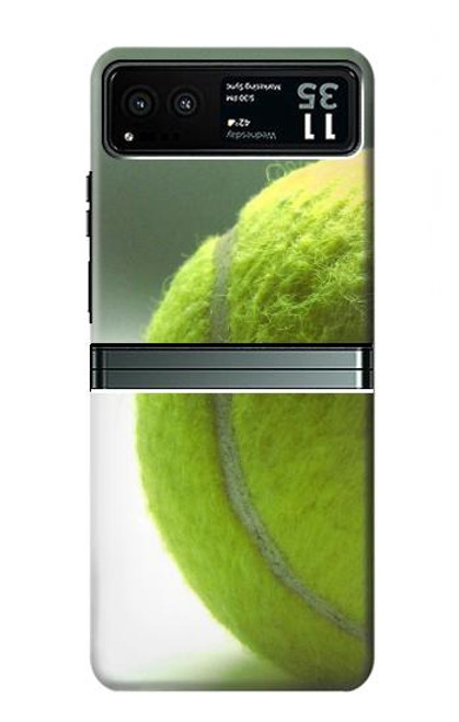 W0924 Tennis Ball Hard Case and Leather Flip Case For Motorola Razr 40