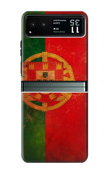 W2973 Portugal Football Soccer Hard Case and Leather Flip Case For Motorola Razr 40