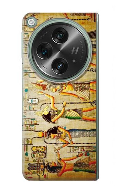 W0272 Egypt Wall Art Hard Case and Leather Flip Case For OnePlus OPEN