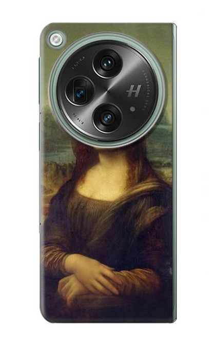 W3038 Mona Lisa Da Vinci Painting Hard Case and Leather Flip Case For OnePlus OPEN