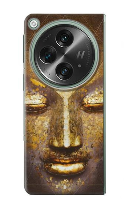 W3189 Magical Yantra Buddha Face Hard Case and Leather Flip Case For OnePlus OPEN