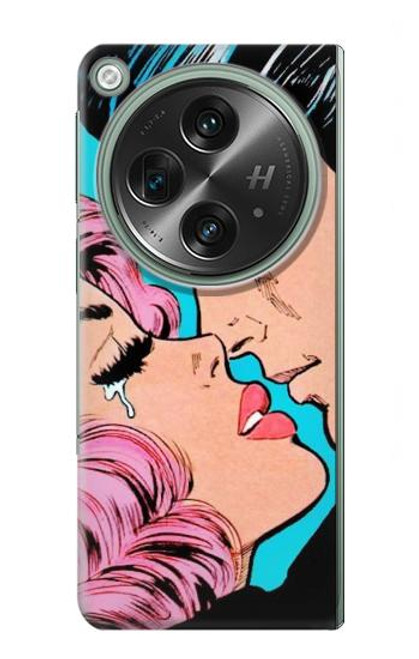 W3469 Pop Art Hard Case and Leather Flip Case For OnePlus OPEN