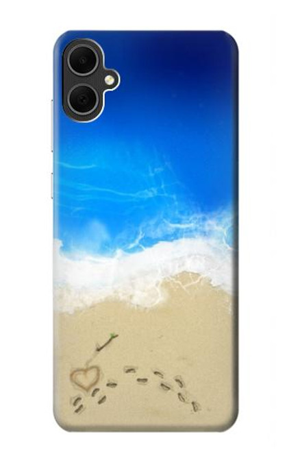 W0912 Relax Beach Hard Case and Leather Flip Case For Samsung Galaxy A05