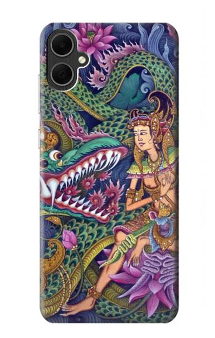 W1240 Bali Painting Hard Case and Leather Flip Case For Samsung Galaxy A05