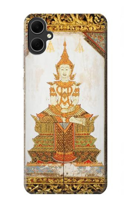 W1511 Thai Emerald Art Hard Case and Leather Flip Case For Samsung Galaxy A05