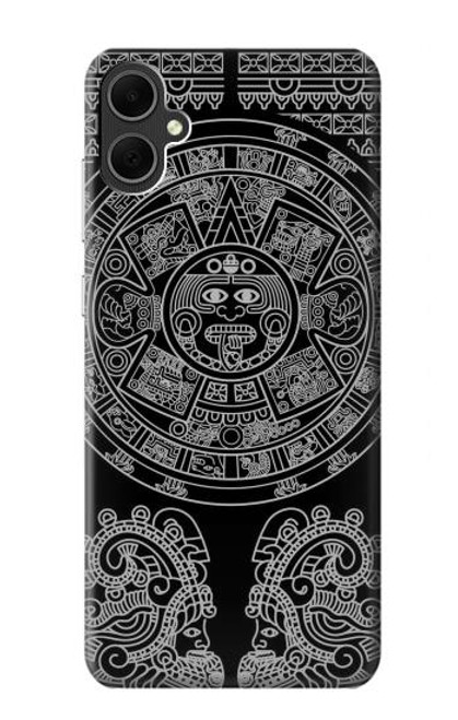 W1838 Mayan Pattern Hard Case and Leather Flip Case For Samsung Galaxy A05