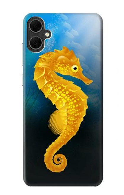 W2444 Seahorse Underwater World Hard Case and Leather Flip Case For Samsung Galaxy A05