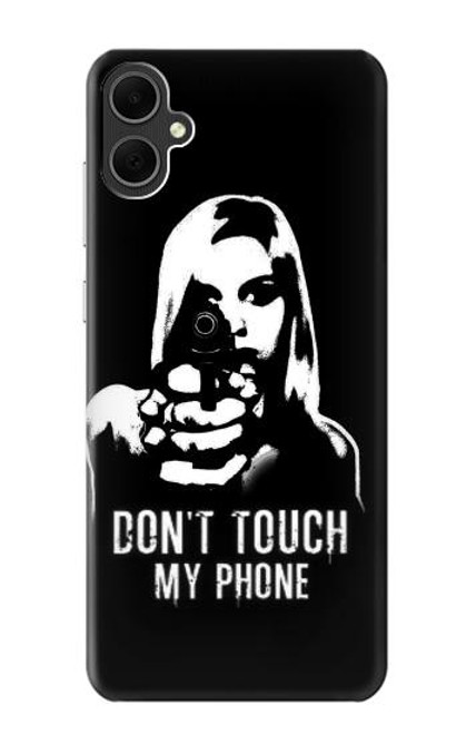 W2518 Do Not Touch My Phone Hard Case and Leather Flip Case For Samsung Galaxy A05