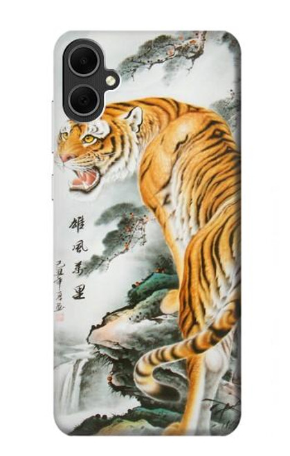 W2750 Oriental Chinese Tiger Painting Hard Case and Leather Flip Case For Samsung Galaxy A05