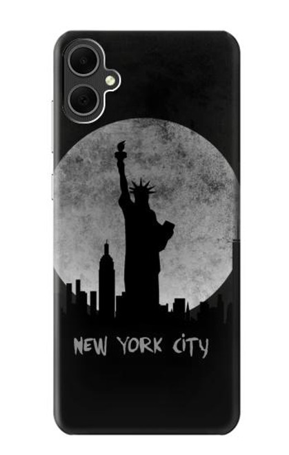 W3097 New York City Hard Case and Leather Flip Case For Samsung Galaxy A05