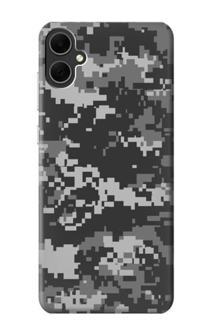 W3293 Urban Black Camo Camouflage Hard Case and Leather Flip Case For Samsung Galaxy A05