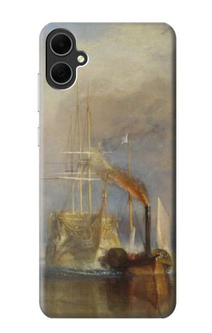 W3338 J. M. W. Turner The Fighting Temeraire Hard Case and Leather Flip Case For Samsung Galaxy A05