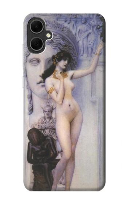 W3353 Gustav Klimt Allegory of Sculpture Hard Case and Leather Flip Case For Samsung Galaxy A05