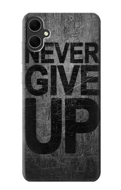 W3367 Never Give Up Hard Case and Leather Flip Case For Samsung Galaxy A05