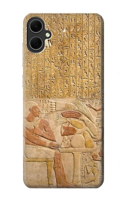 W3398 Egypt Stela Mentuhotep Hard Case and Leather Flip Case For Samsung Galaxy A05