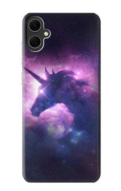 W3538 Unicorn Galaxy Hard Case and Leather Flip Case For Samsung Galaxy A05