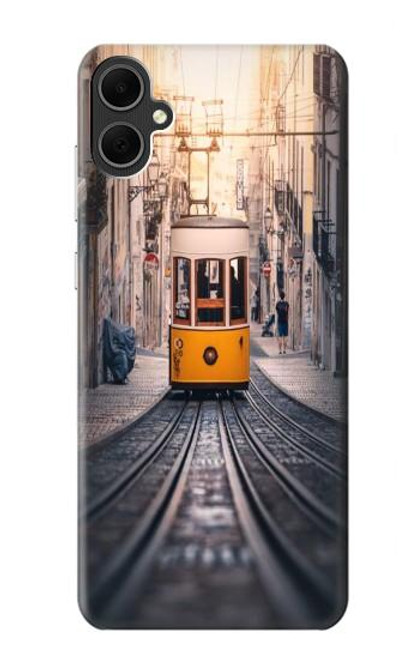 W3867 Trams in Lisbon Hard Case and Leather Flip Case For Samsung Galaxy A05