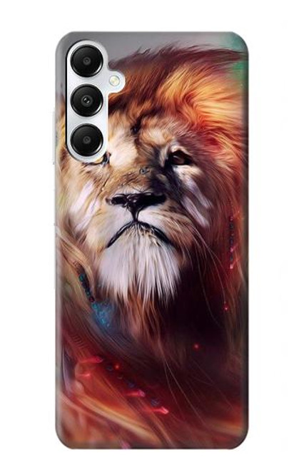 W0691 Leo Paint Hard Case and Leather Flip Case For Samsung Galaxy A05s