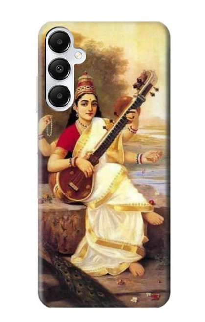 W1420 Saraswati Hindu Goddess Hard Case and Leather Flip Case For Samsung Galaxy A05s