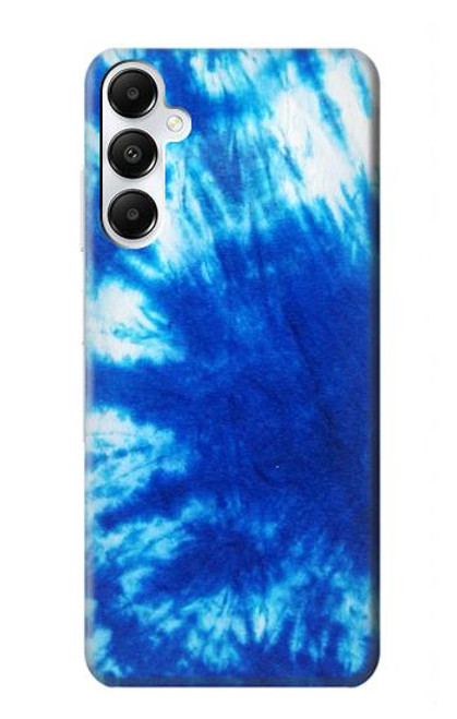 W1869 Tie Dye Blue Hard Case and Leather Flip Case For Samsung Galaxy A05s